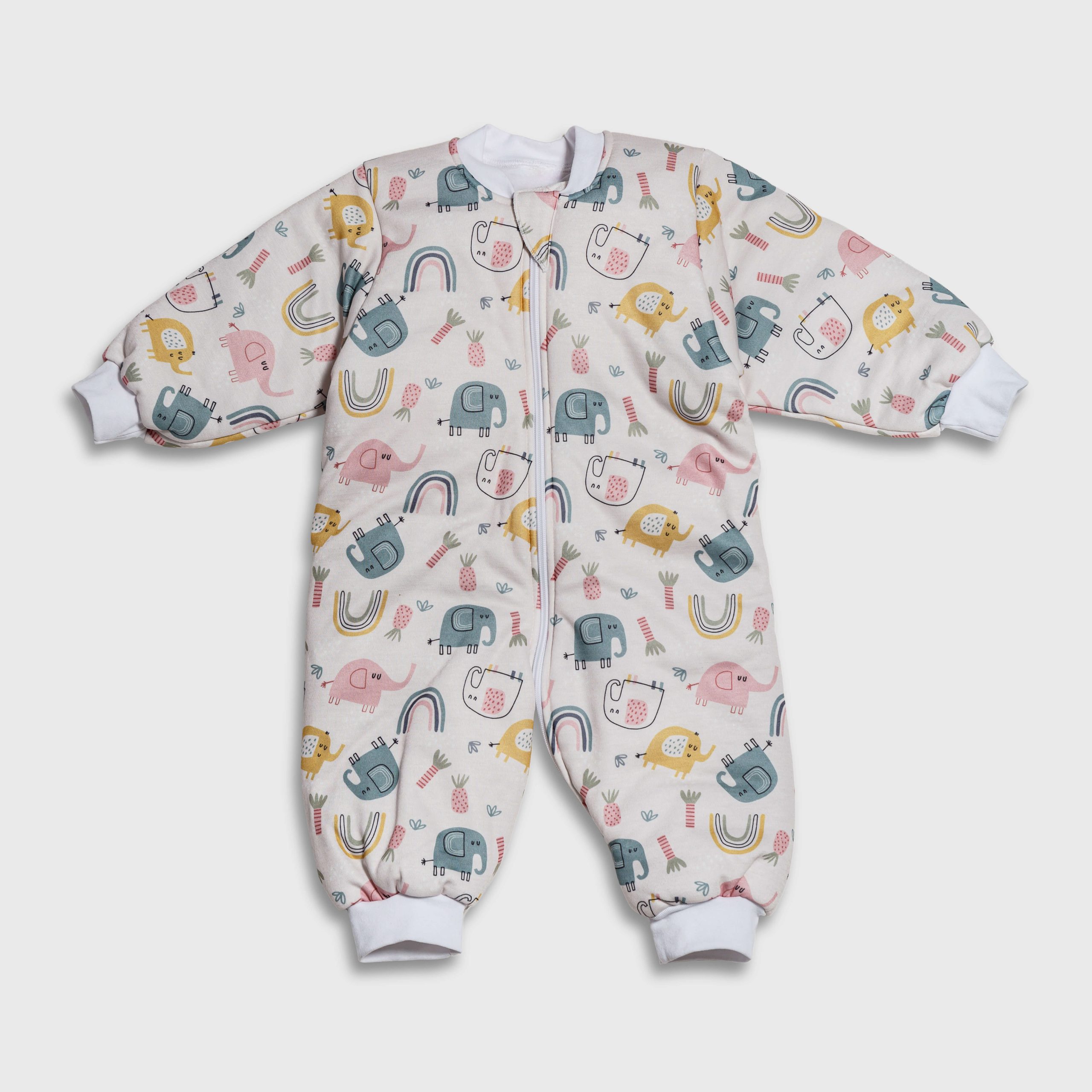 Tender Classic - Υπνόσακος με πόδια Elephants 2.5 Tog - Εκρού