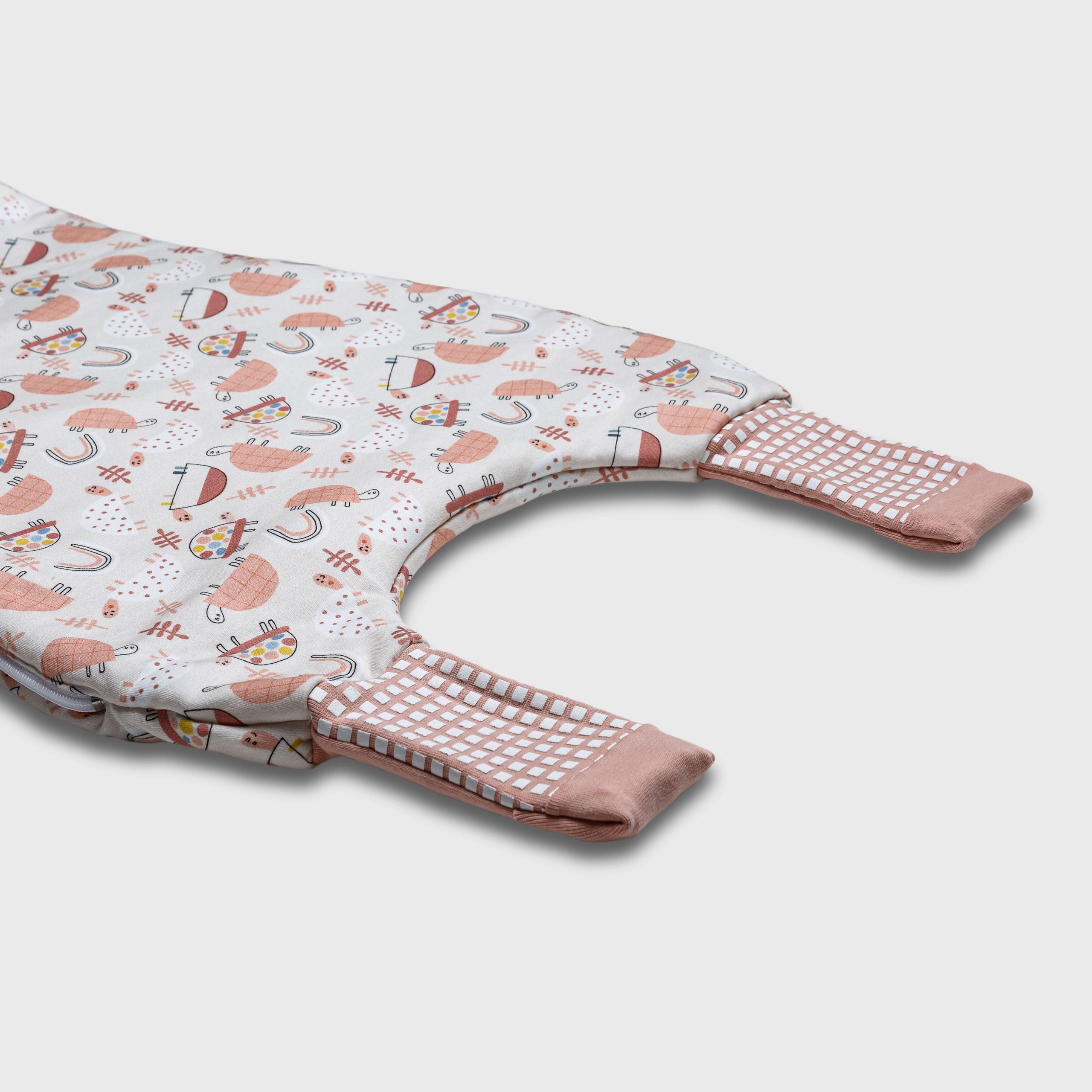 Tender Παιδικός Υπνόσακος Flex 2.5 Tog Με Πόδια Και Αποσπόμενα Μανίκια Από Οργανικό Βαμβάκι Eco Turtle Εκρού 2583-2