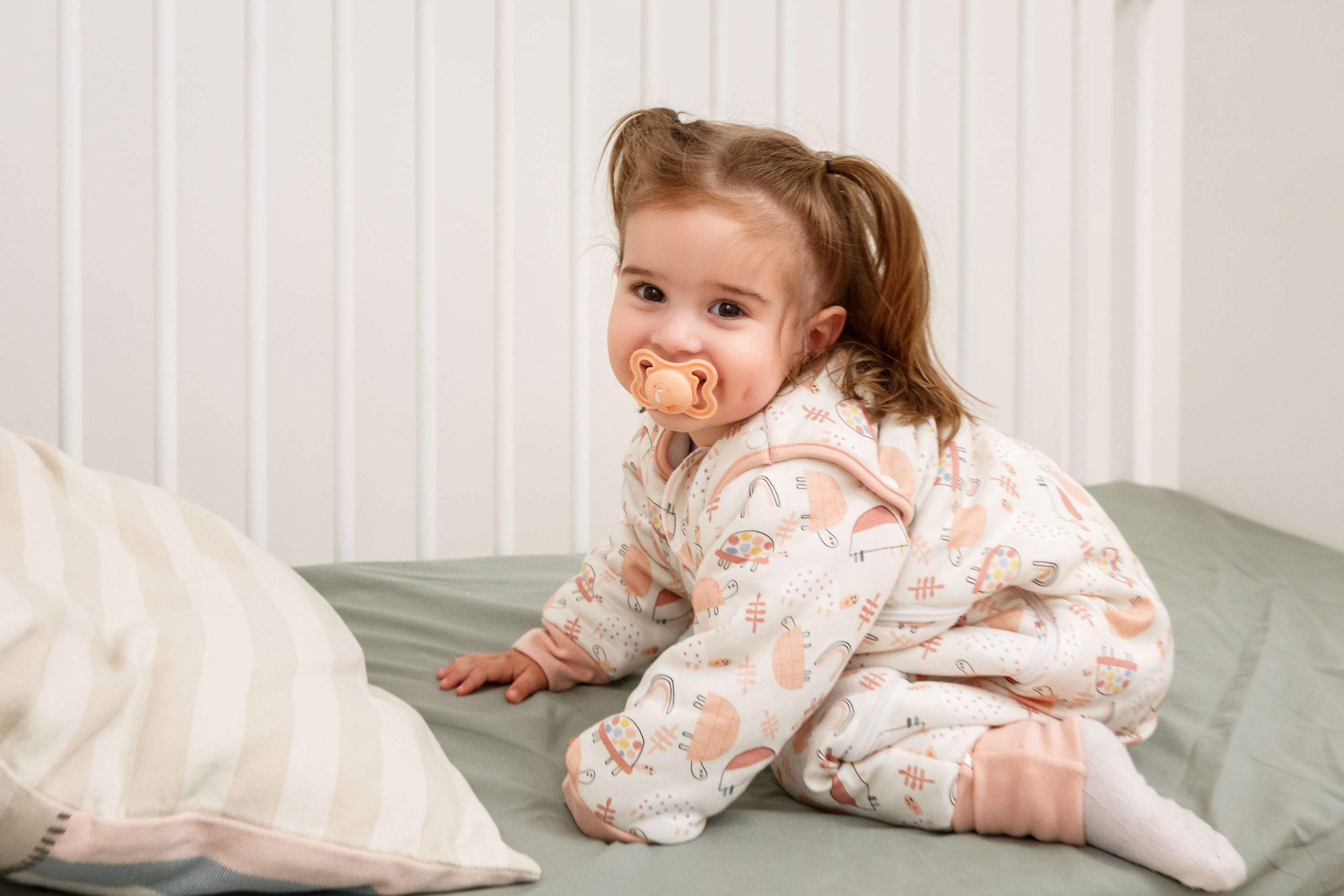 Tender Παιδικός Υπνόσακος Flex 2.5 Tog Με Πόδια Και Αποσπόμενα Μανίκια Από Οργανικό Βαμβάκι Eco Turtle Εκρού 2583-2