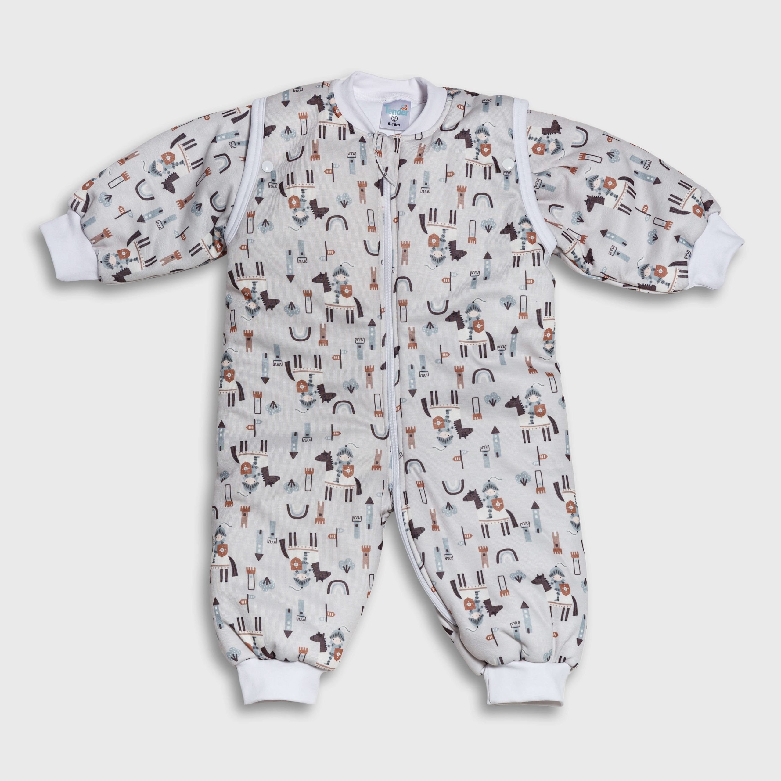 Tender Classic - Υπνόσακος με πόδια Knight 2.5 Tog - Μπέζ