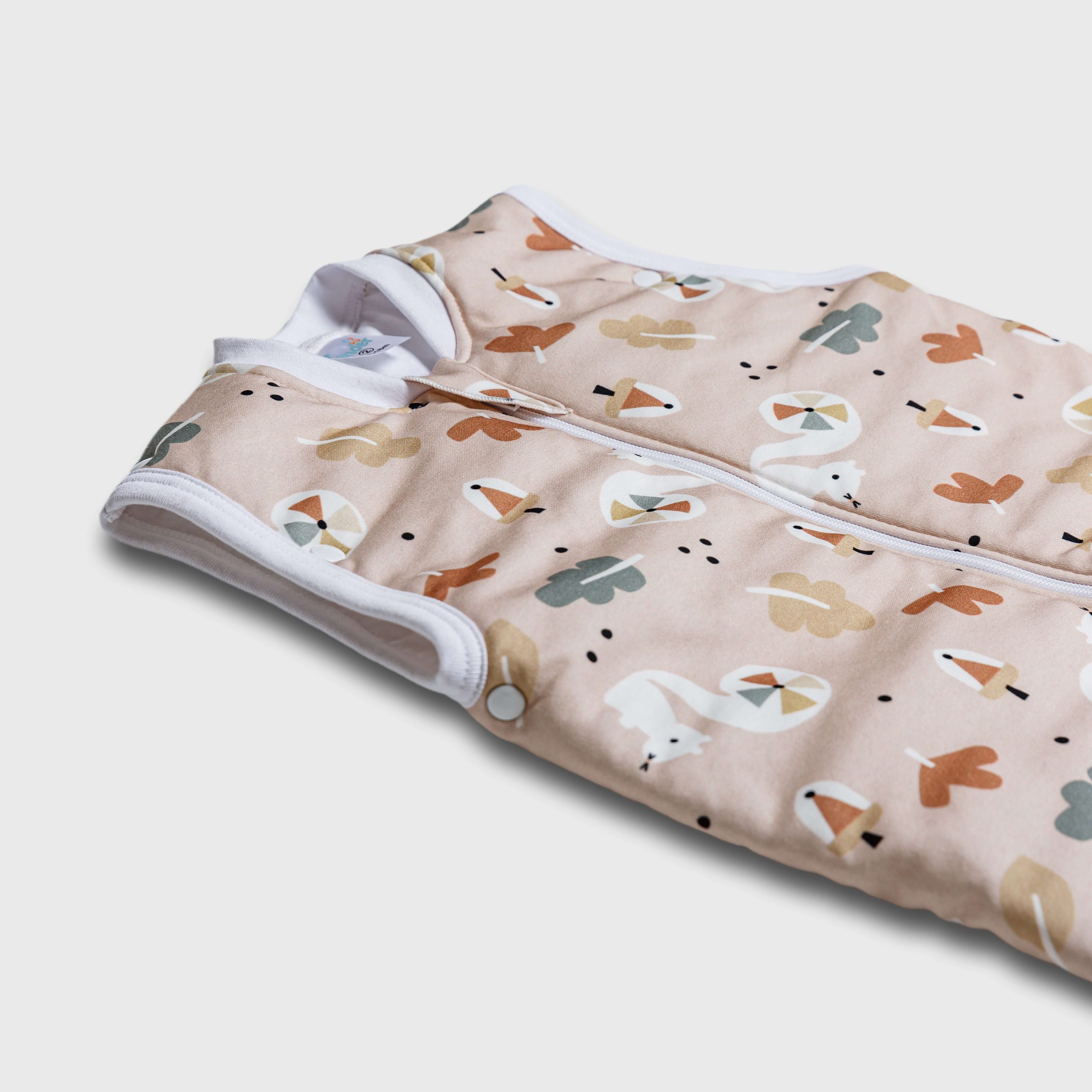 Tender Παιδικός Υπνόσακος Classic 2.5 Tog Με Πόδια Και Αποσπόμενα Μανίκια Squirrel Nude 2709-2