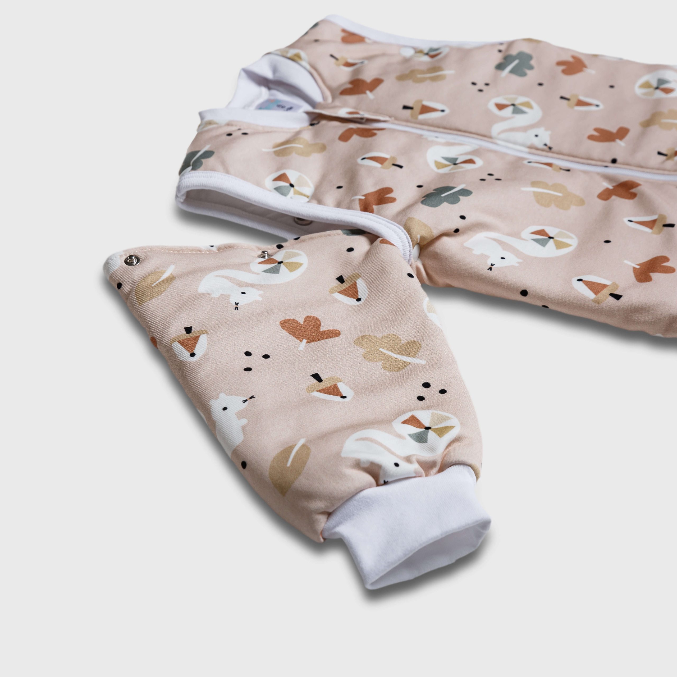 Tender Παιδικός Υπνόσακος Classic 2.5 Tog Με Πόδια Και Αποσπόμενα Μανίκια Squirrel Nude 2709-2