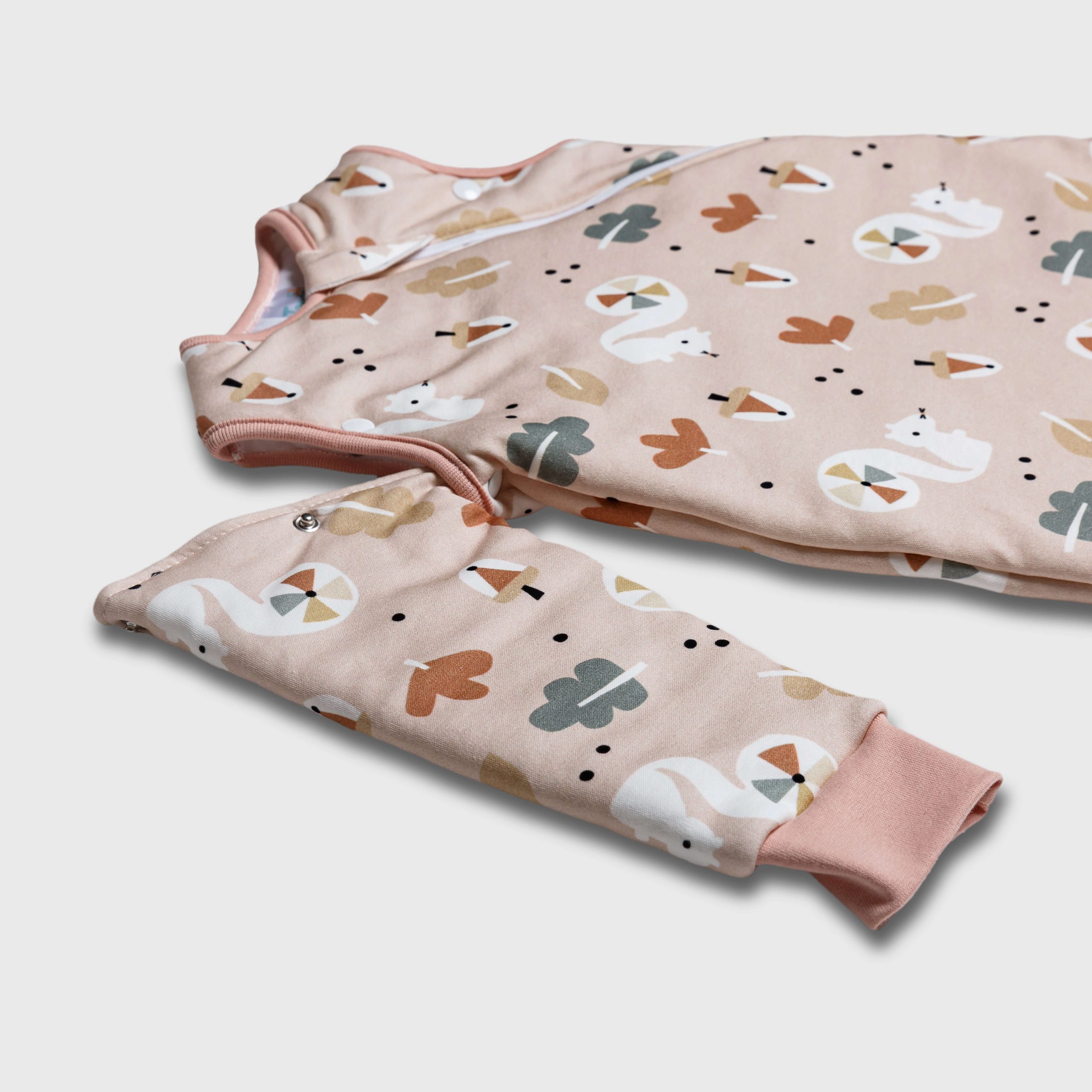 Tender Παιδικός Υπνόσακος Flex 2.5 Tog Με Πόδια Και Αποσπόμενα Μανίκια Squirrel Nude 2721-2