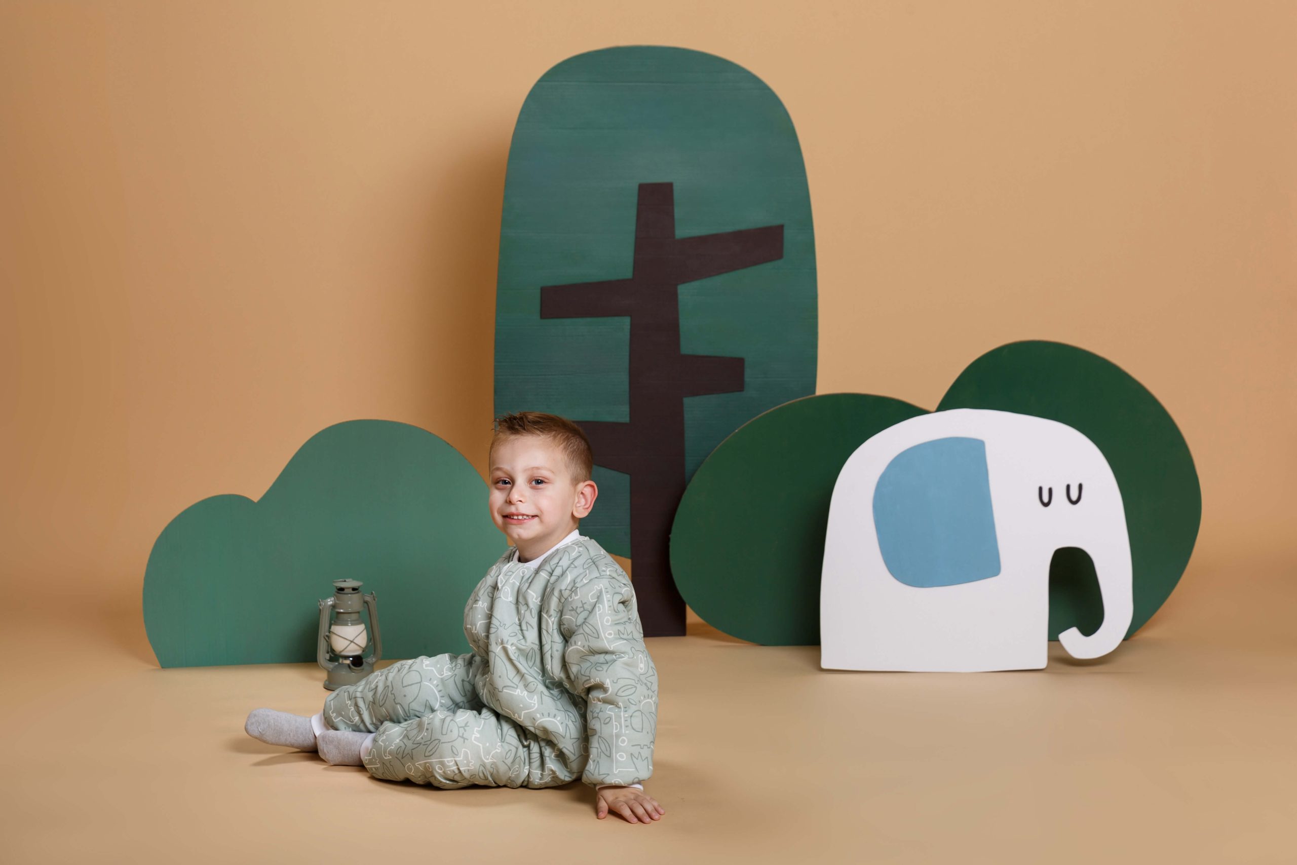 Tender Παιδικός Υπνόσακος Classic 2.5 Tog Με Πόδια Safari Μέντα 2727-1 Σε Μεγάλα Νούμερα