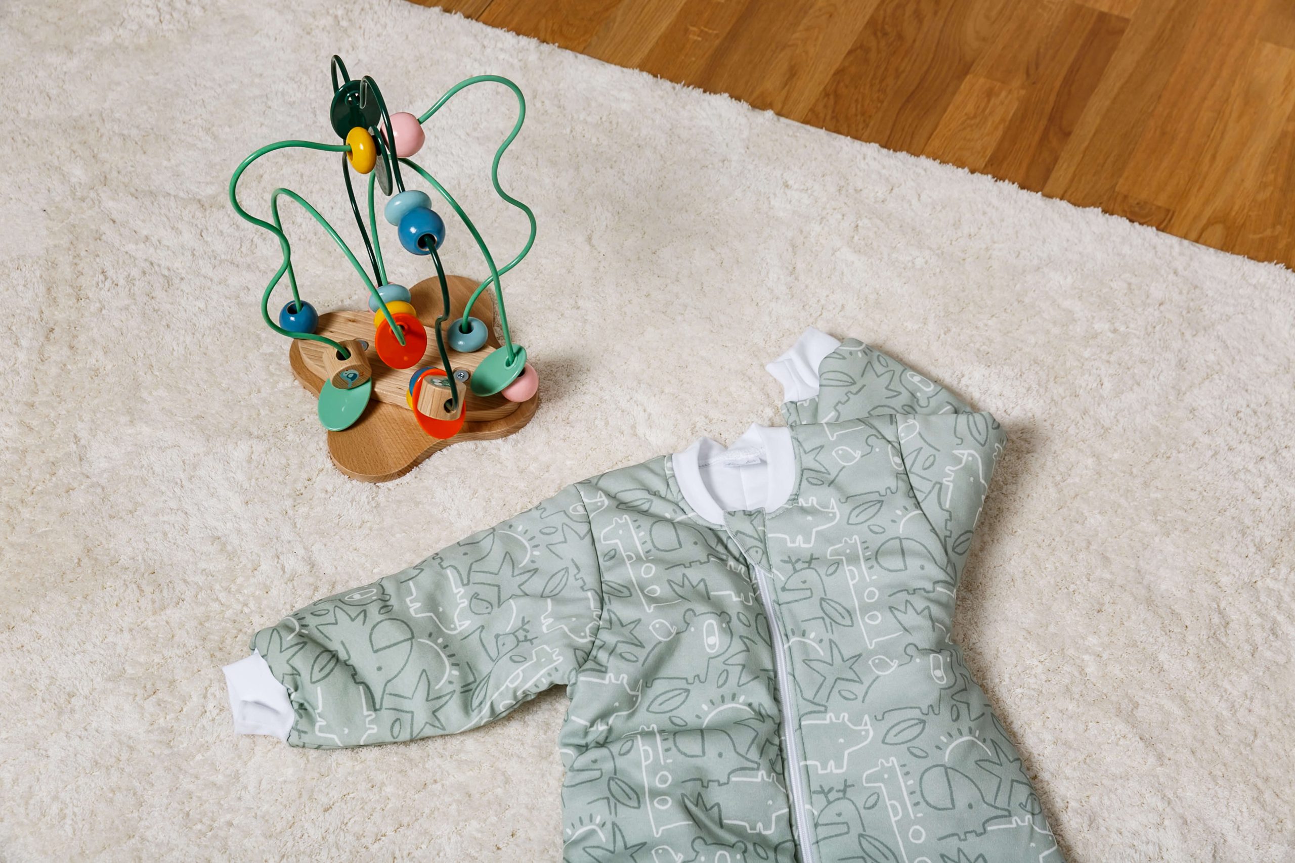 Tender Παιδικός Υπνόσακος Classic 2.5 Tog Με Πόδια Safari Μέντα 2727-1 Σε Μεγάλα Νούμερα