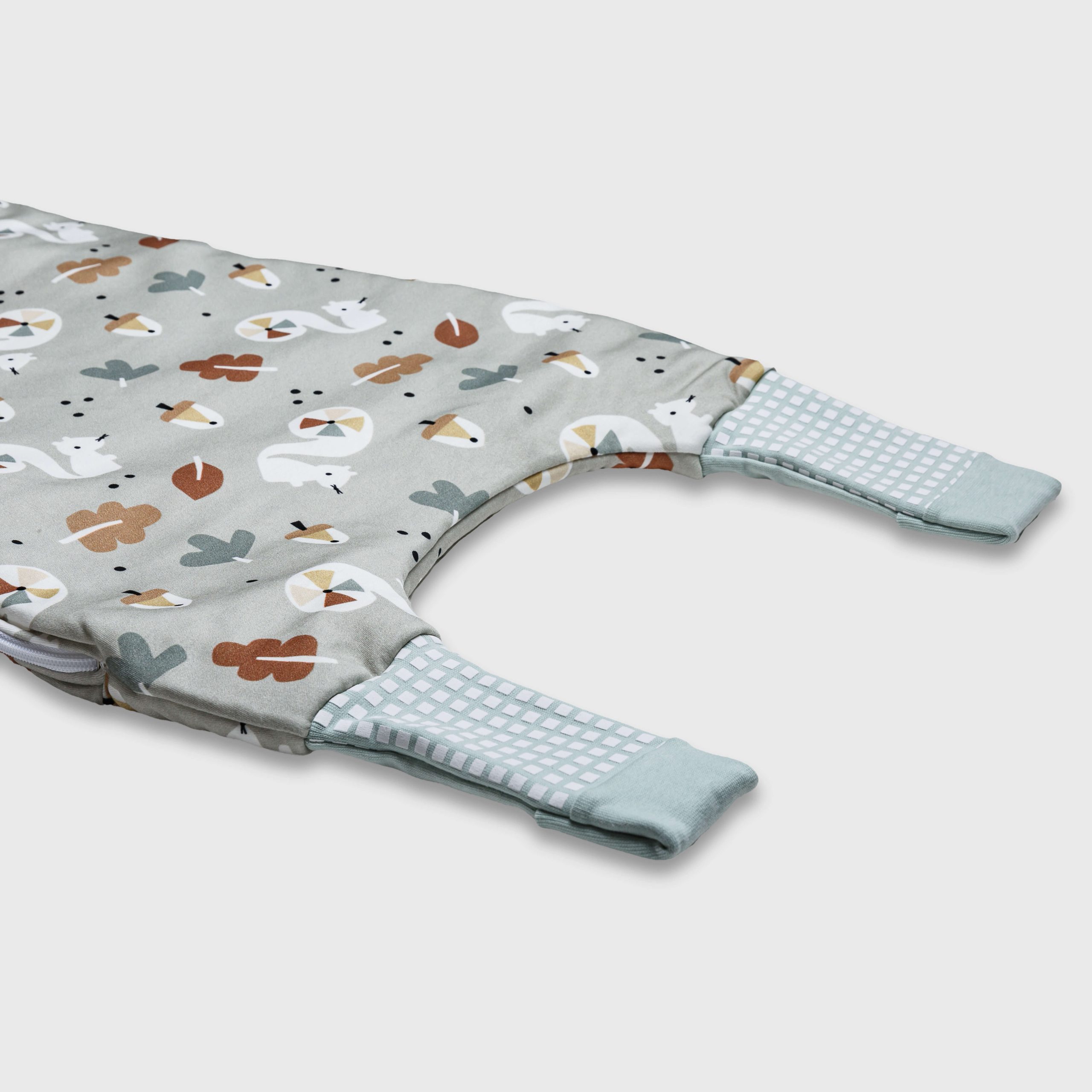 Tender Παιδικός Υπνόσακος Flex 0.5 Tog Με Πόδια Και Αποσπόμενα Μανίκια Squirrel Μέντα 2743-1