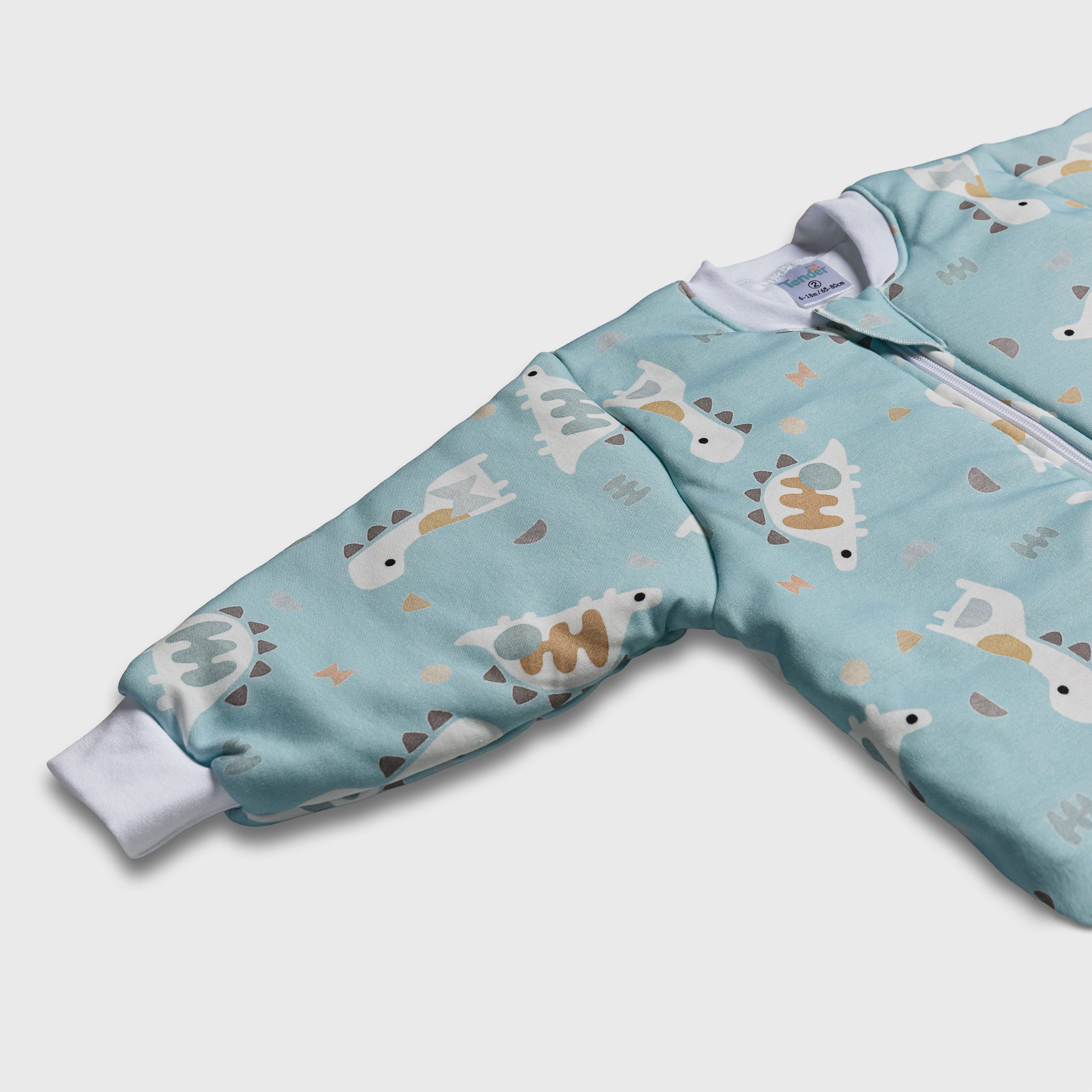 Tender Παιδικός Υπνόσακος Classic 2.5 Tog Με Πόδια Dino World Ciel 27051