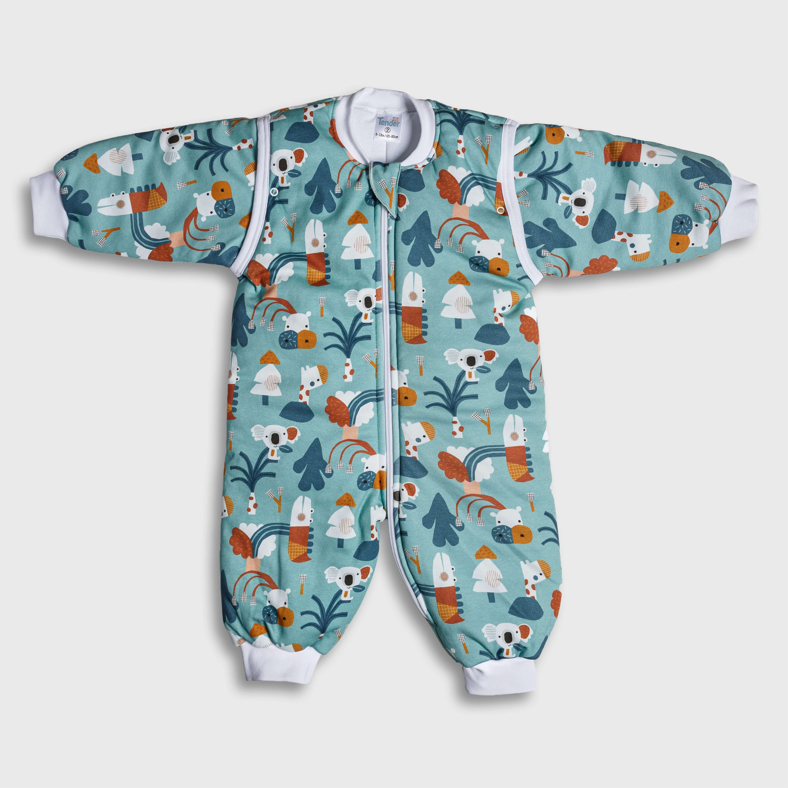 Tender Classic - Υπνόσακος με πόδια Koala 1.0 Tog - Τιρκουάζ