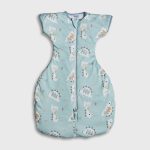 Tender Swaddle - Arms Up Transition Dino 0.5 Tog - Σιέλ