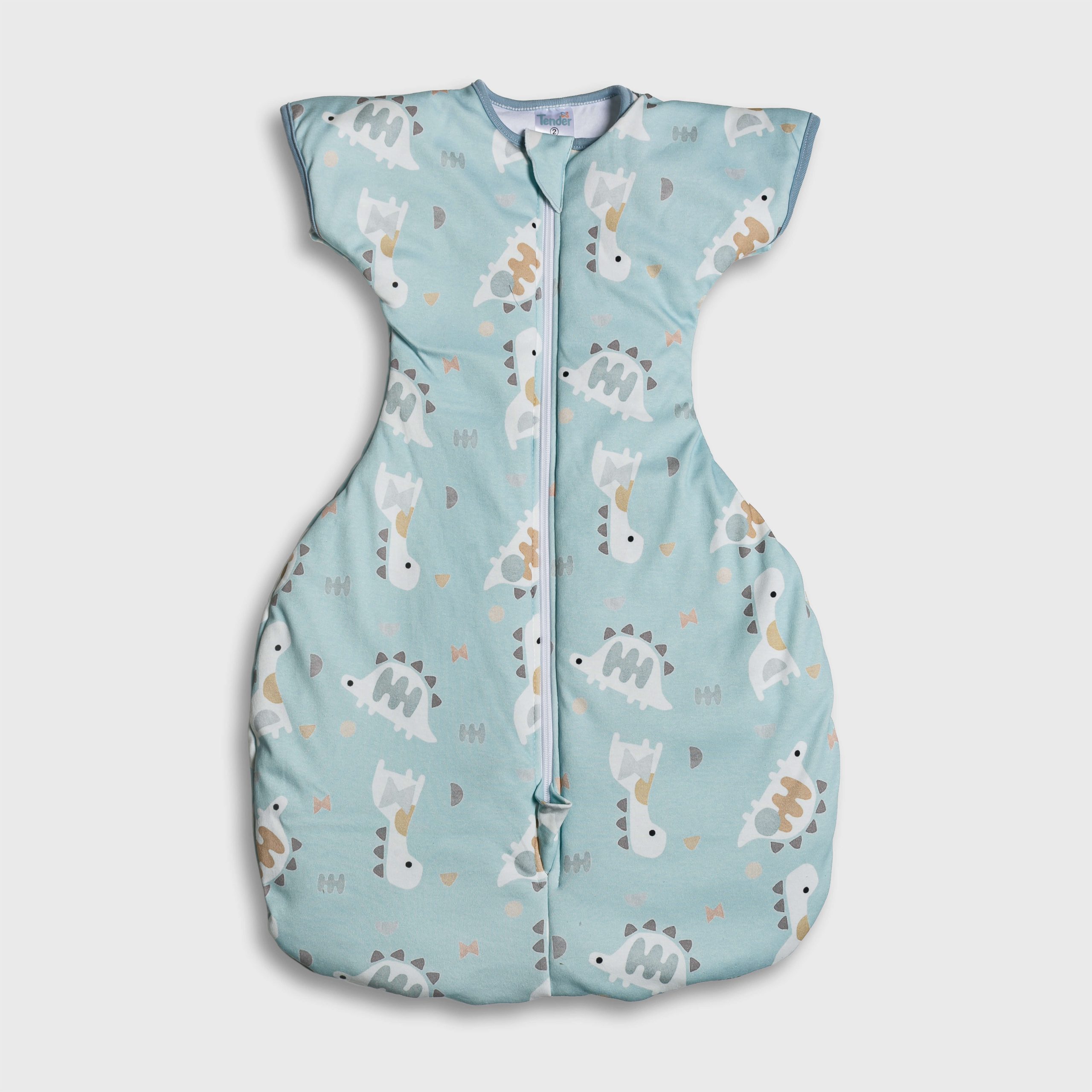 Tender Swaddle - Arms Up Transition Dino 1.0 Tog - Σιελ