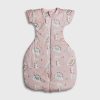 Tender Βρεφικός Υπνόσακος Transition Swaddle Arms Up 0,5 Tog Dino Ροζ 27762