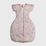 Tender Swaddle - Arms Up Transition Dino 0.5 Tog -Ροζ