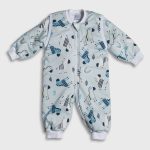 Tender Classic Organic - Υπνόσακος με πόδια Eco Zebra 2.5 Tog - Σιέλ